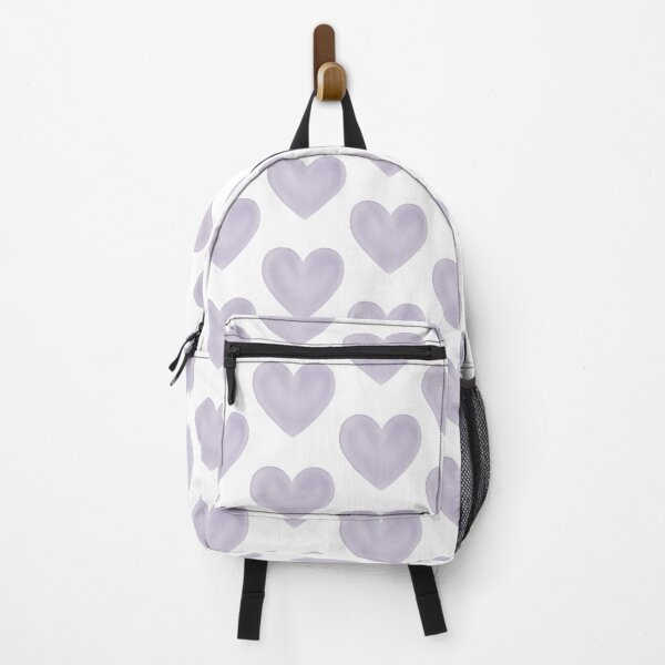 Item preview, Lesbian Pride Soft Watercolour Pastel Purple Heart designed and sold by Sapphic-Charm.