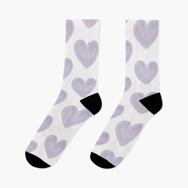 Item preview, Lesbian Pride Soft Watercolour Pastel Purple Heart  designed and sold by Sapphic-Charm.