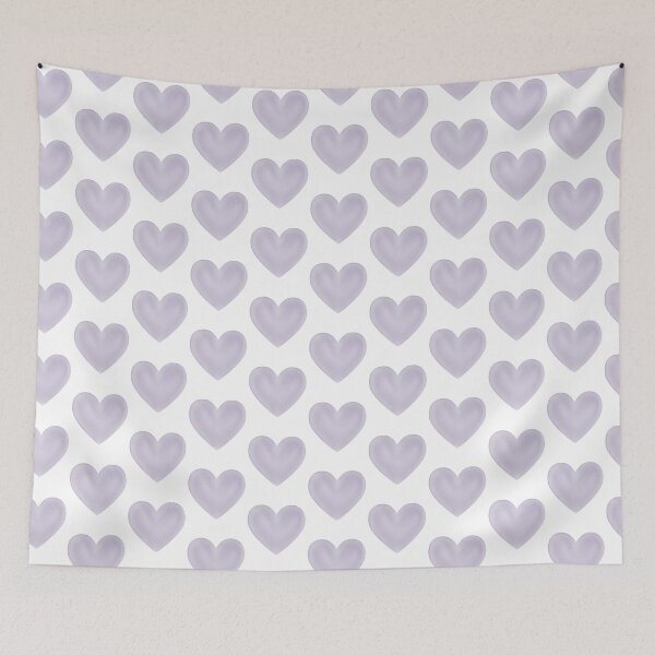 Item preview, Lesbian Pride Soft Watercolour Pastel Purple Heart  designed and sold by Sapphic-Charm.