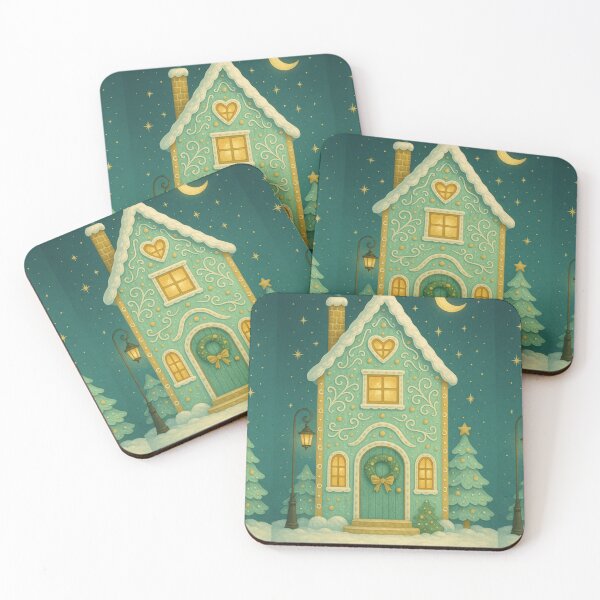 Item preview, Whimsical Christmas Houses designed and sold by Ewa Miller.