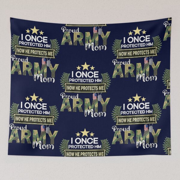 Item preview, Women I Once Protected Him Now He Protects Me Proud Army Mom designed and sold by OtisElias.