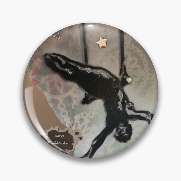 Item preview, Portrait of an aerial acrobat designed and sold by marysfarbklecks.