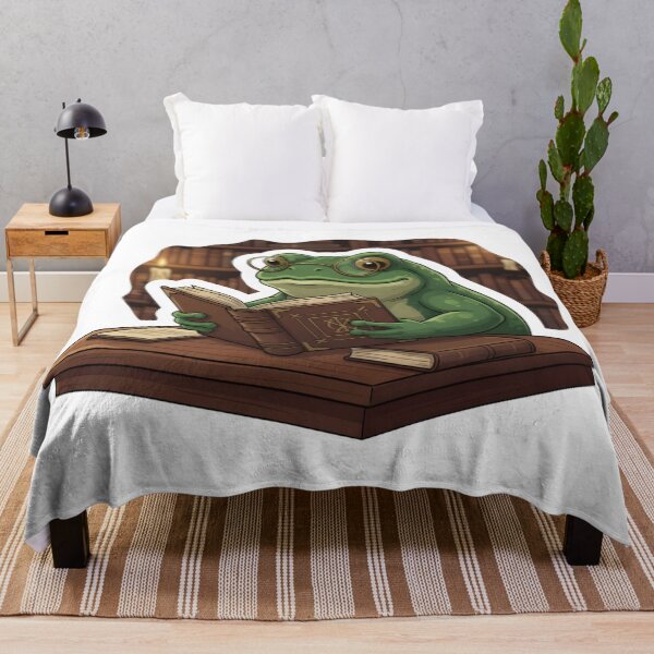 Item preview, Dark Academia Frog Reading Book Cute Cottagecore Goth designed and sold by StickyGuys.