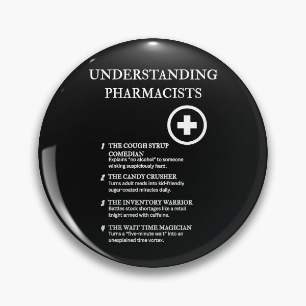Item preview, Understanding Pharmacists – Pill Counting, Life Saving, and Eye Rolling Since Forever – Black designed and sold by PsyFlow35.