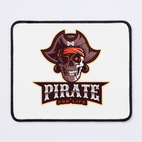 Item preview, PIRATE FOR LIFE designed and sold by ZTL Digital Creations.