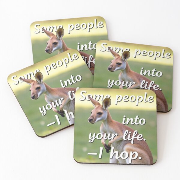 Item preview, kangaroo//Some people walk into your life — I hop designed and sold by SSMC DREAM DESIGN.