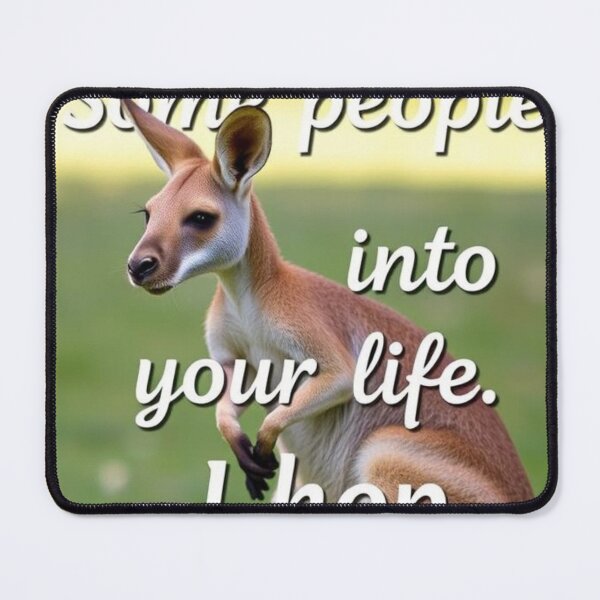 Item preview, kangaroo//Some people walk into your life — I hop designed and sold by SSMC DREAM DESIGN.