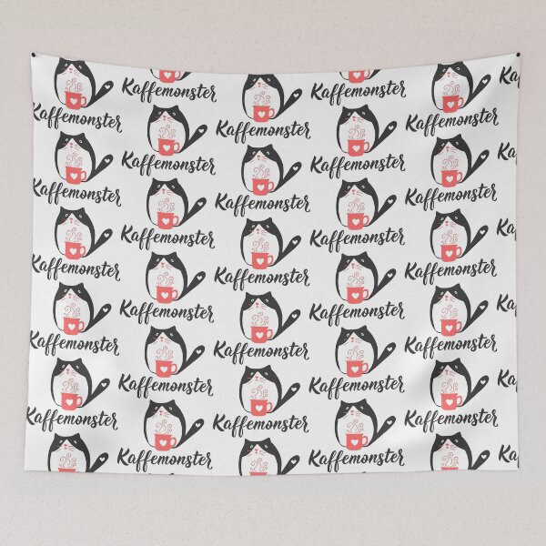 Item preview, Kaffemonster. Translation from Norwegian: Coffee Monster.  designed and sold by pidzam4e.