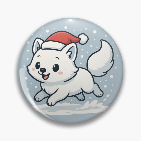 Item preview, Arctic Fox Dashing Through the Snow designed and sold by Ghost on Toast.