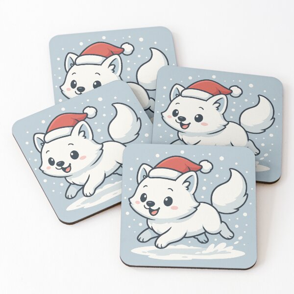 Item preview, Arctic Fox Dashing Through the Snow designed and sold by Ghost on Toast.