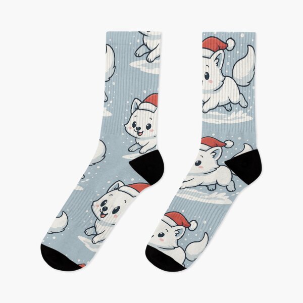 Item preview, Arctic Fox Dashing Through the Snow designed and sold by Ghost on Toast.