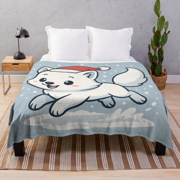 Item preview, Arctic Fox Dashing Through the Snow designed and sold by Ghost on Toast.