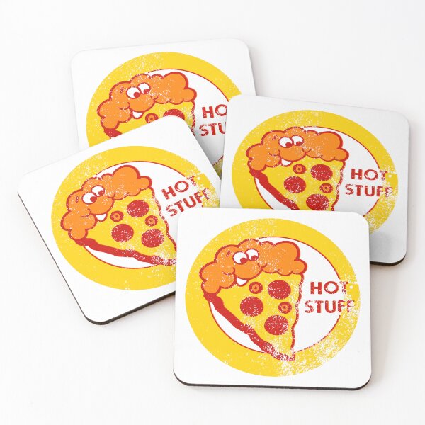Item preview, Hot Stuff! – OG 80s Scratch-and-Sniff Sticker (Distressed Edition) designed and sold by TheDisloyalists.