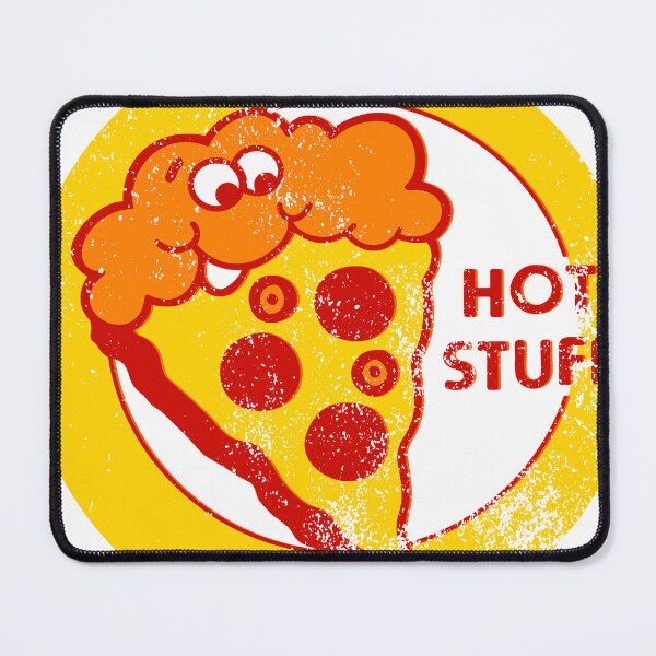 Item preview, Hot Stuff! – OG 80s Scratch-and-Sniff Sticker (Distressed Edition) designed and sold by TheDisloyalists.