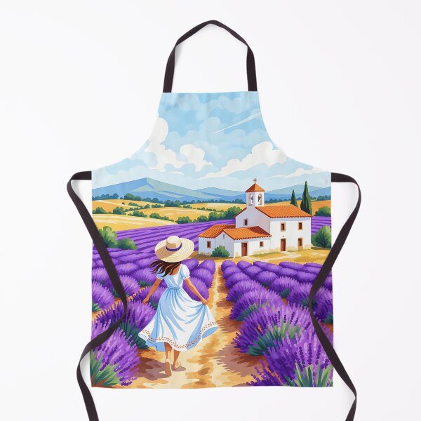 Item preview, La Alcarria lavender fields joy landscape designed and sold by Ponted.