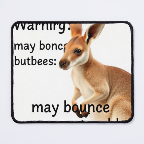 Item preview, kangaroo//Warning: may bounce unexpectedly designed and sold by SSMC DREAM DESIGN.