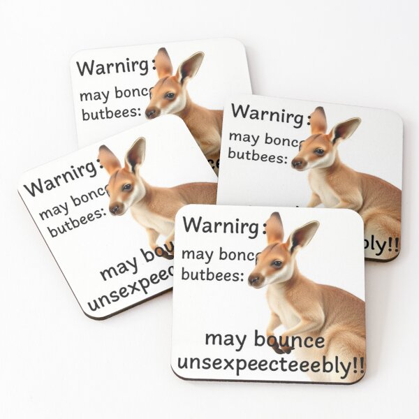 Item preview, kangaroo//Warning: may bounce unexpectedly designed and sold by SSMC DREAM DESIGN.