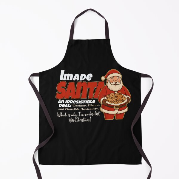 Item preview, Santa’s Secret Deal – Funny Holiday Cookie Bribe designed and sold by BemzCorner.