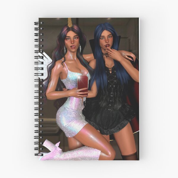 Item preview, Tory and Darcy Vega Halloween Party inspired by Zodiac Academy designed and sold by Bookhemisferium.