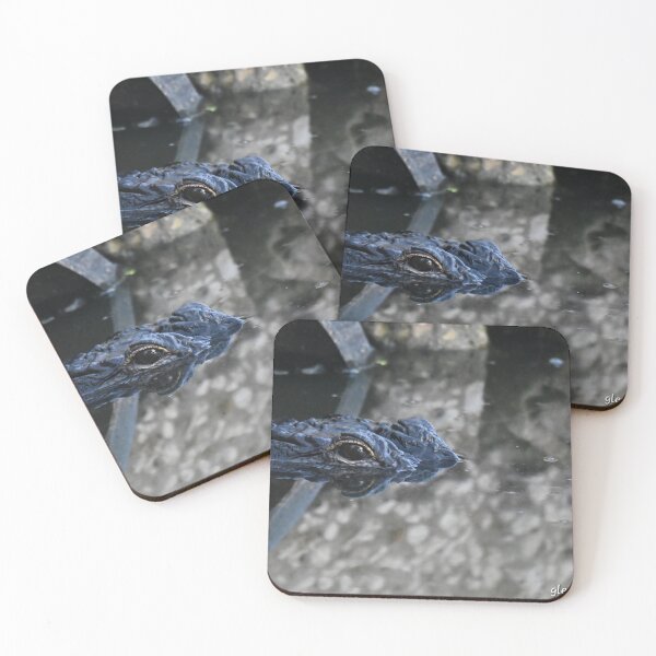 Item preview, Alligator peeking  designed and sold by Glennphotos.