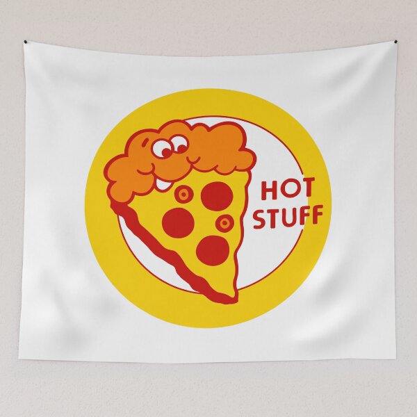Item preview, Hot Stuff! – Classic 80s Scratch-and-Sniff Sticker designed and sold by TheDisloyalists.