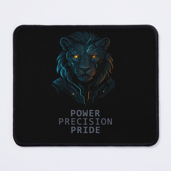 Item preview, POWER · PRECISION · PRIDE - Lion T-Shirt designed and sold by NAJURE.