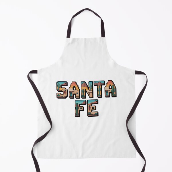 Item preview, Santa Fe New Mexico Pixel Art – Retro Adobe Desert Design with Cactus and Sunset designed and sold by CircinusStore.