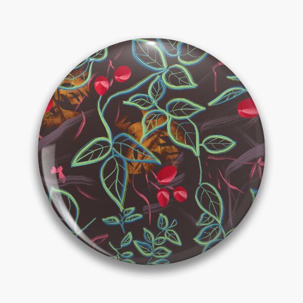 Item preview, Dark Floral Pattern designed and sold by ArtKseniia.