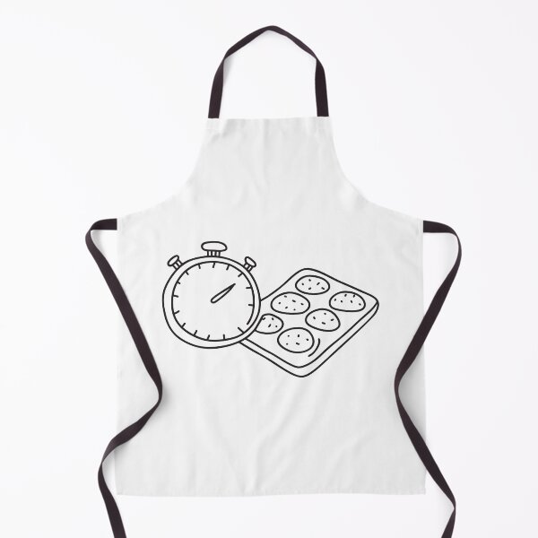 Item preview, A timer ticking beside a muffin tray on a kitchen counter designed and sold by rasagamastore.