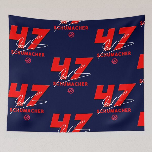 Item preview, 47 Mick Schumacher 2022 red and white designed and sold by philomenavera.