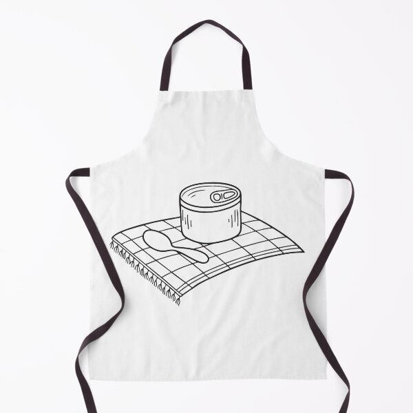 Item preview, A tin resting beside a spoon on a picnic table designed and sold by rasagamastore.