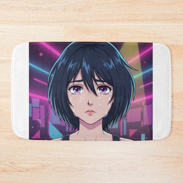 Item preview, Crying in the Club Retro Anime Aesthetic Sad Girl Meme designed and sold by StickyGuys.