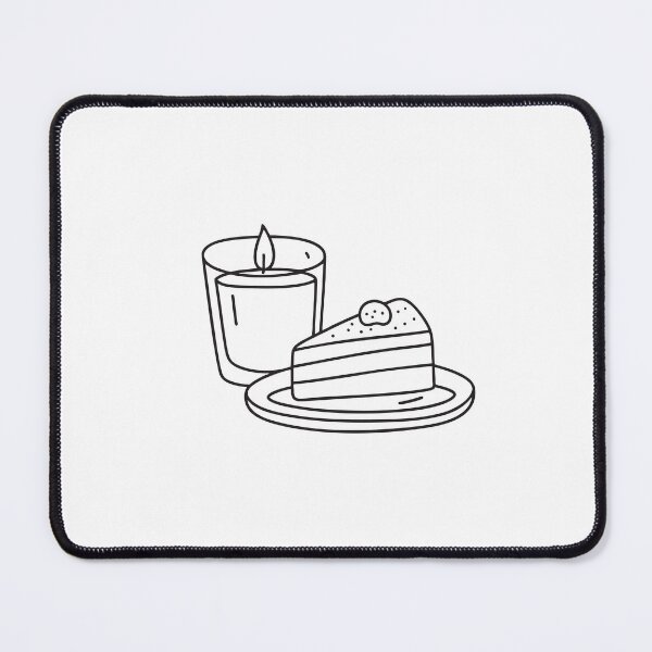 Item preview, A tiramisu placed near a candle in the glass designed and sold by rasagamastore.