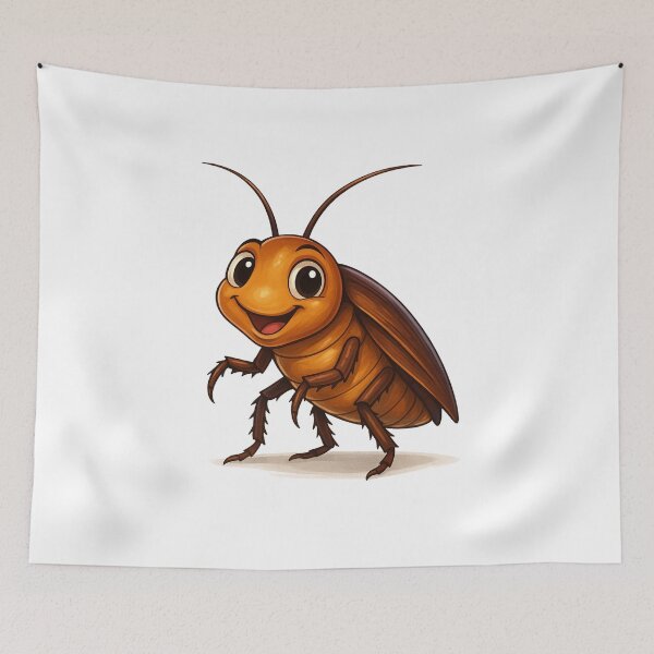 Item preview, Funny Cartoon Cockroach – Kids Tee Design designed and sold by BestDetailer.