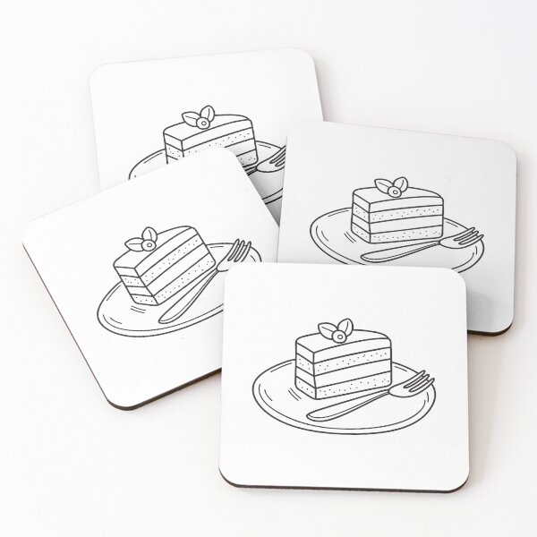 Item preview, A tiramisu slice placed beside a dessert fork on a plate designed and sold by rasagamastore.