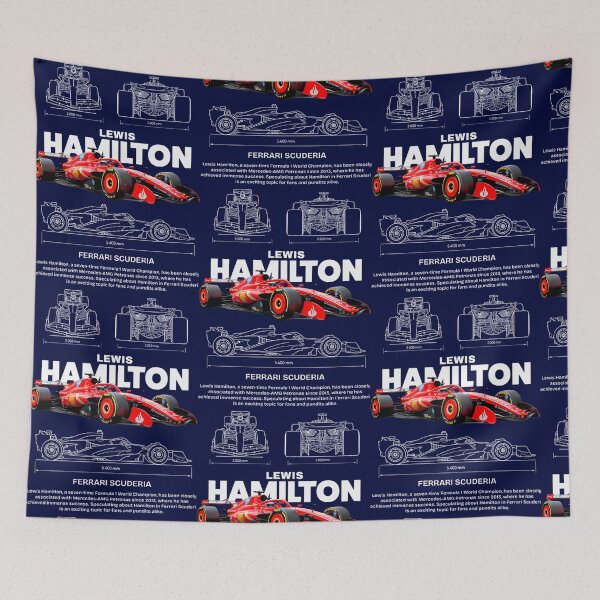 Item preview, Hamilton in Red Ferrari Era Begins designed and sold by philomenavera.