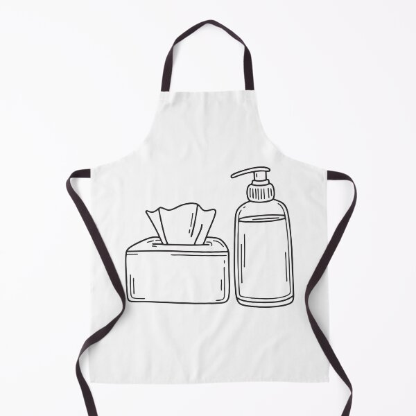 Item preview, A tissue box beside a hand sanitizer bottle designed and sold by rasagamastore.