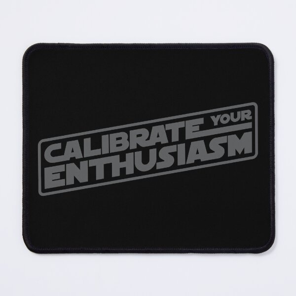 Item preview, Calibrate Your Enthusiasm designed and sold by The Common Tee.
