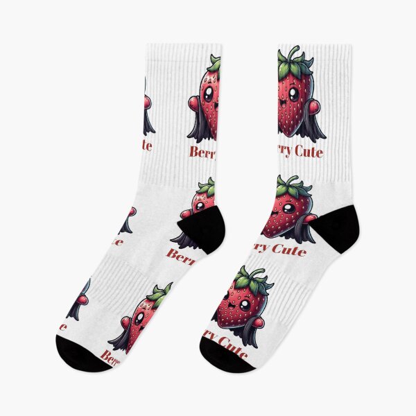 Item preview, Cute Strawberry Character designed and sold by All About DigiCraft by Fedelina.