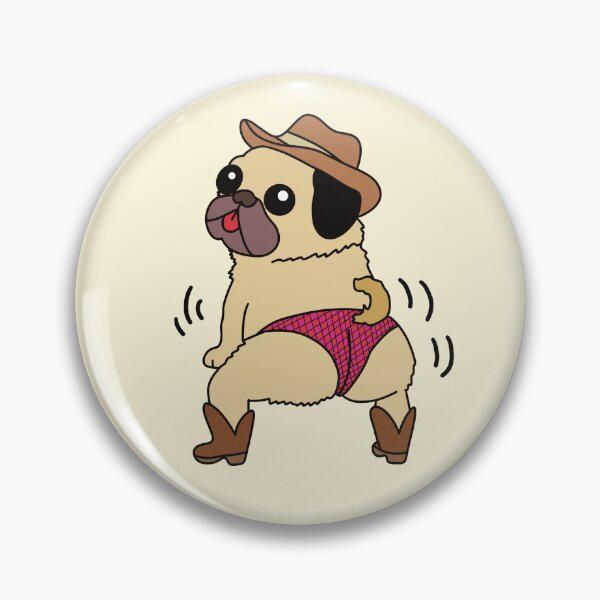 Item preview, Pug twerking designed and sold by CheylaDesigns.