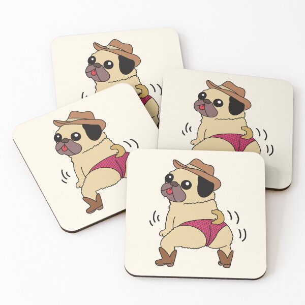 Item preview, Pug twerking designed and sold by CheylaDesigns.