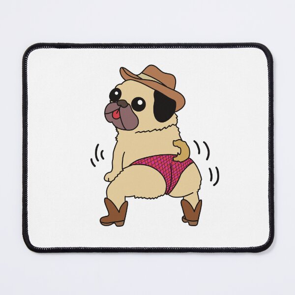 Item preview, Pug twerking designed and sold by CheylaDesigns.