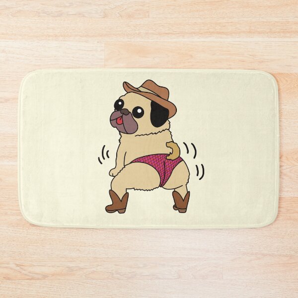 Item preview, Pug twerking designed and sold by CheylaDesigns.