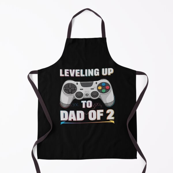 Item preview, Leveling Up To Dad Of 2 Promoted To Daddy Again Father's Day designed and sold by VasilisLamArt.