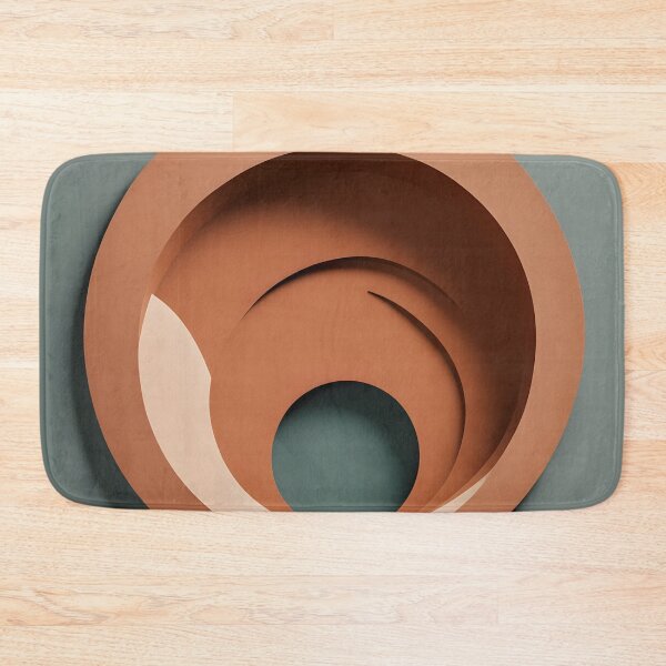 Item preview, Boho Minimal Terracotta Arch  Japandi Earthy  designed and sold by simaso.