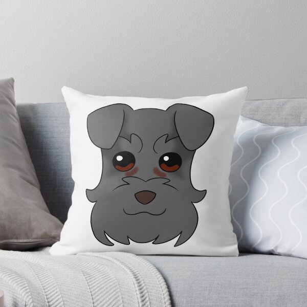 Item preview, Dark Grey Schnauzer Tear Stains designed and sold by OliRoseArt.