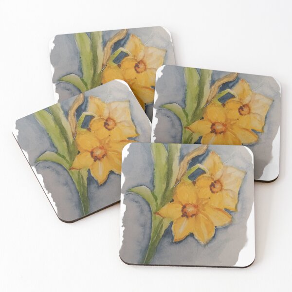 Item preview, Romantic yellow daffodils designed and sold by Isabel Alfarrobinha.