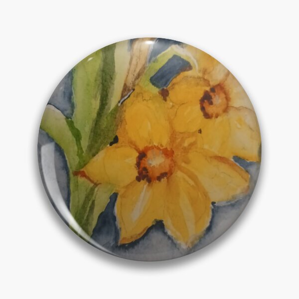 Item preview, Romantic yellow daffodils designed and sold by Isabel Alfarrobinha.
