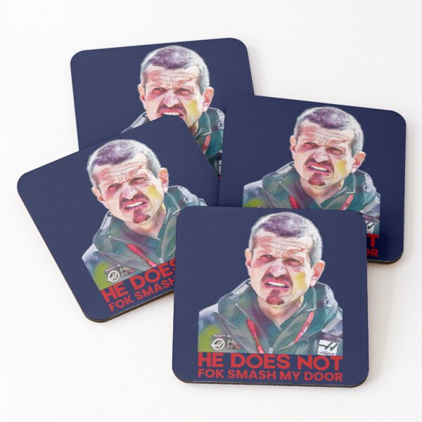 Item preview, Guenther Steiner F1 He Does Not Fok Smash My Door  designed and sold by philomenavera.