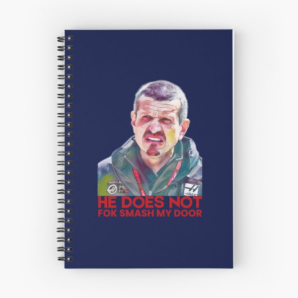 Item preview, Guenther Steiner F1 He Does Not Fok Smash My Door  designed and sold by philomenavera.